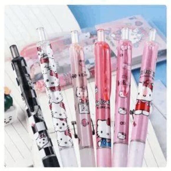 Hello Kitty Gel Pens - Picture 1 of 2